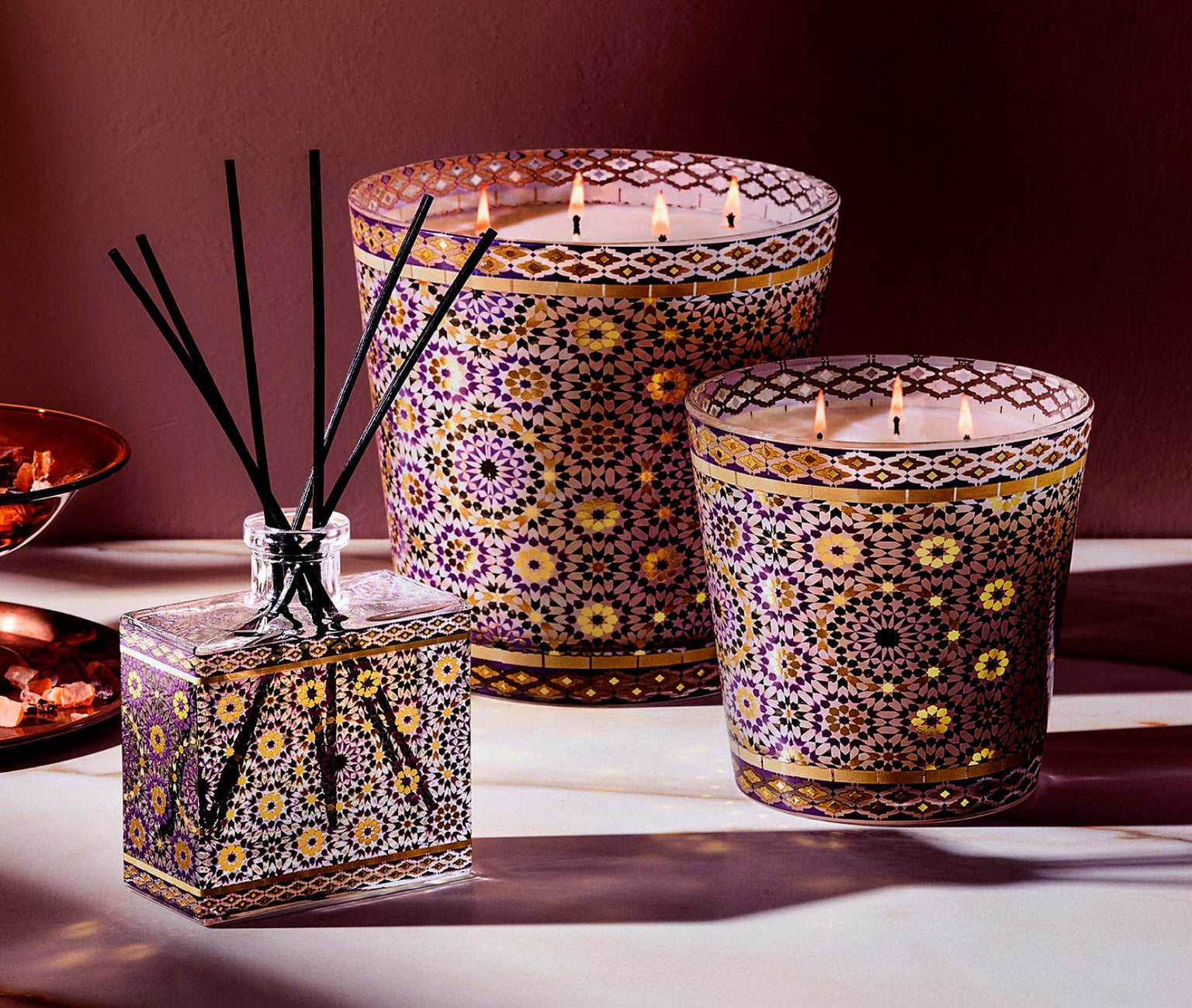 Moroccan Amber Specialty 3-Wick Candle