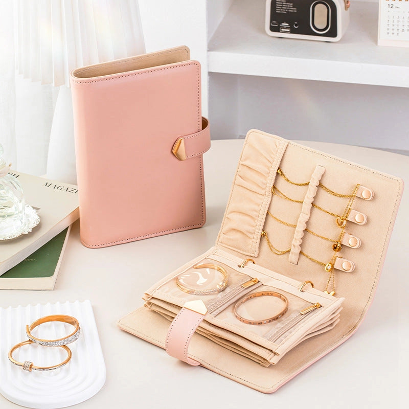 Portable Jewelry Organizer Book