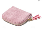 Fringe Zipper Jewelry Organizer