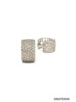 Alia Inside Out Hoop- White Gold