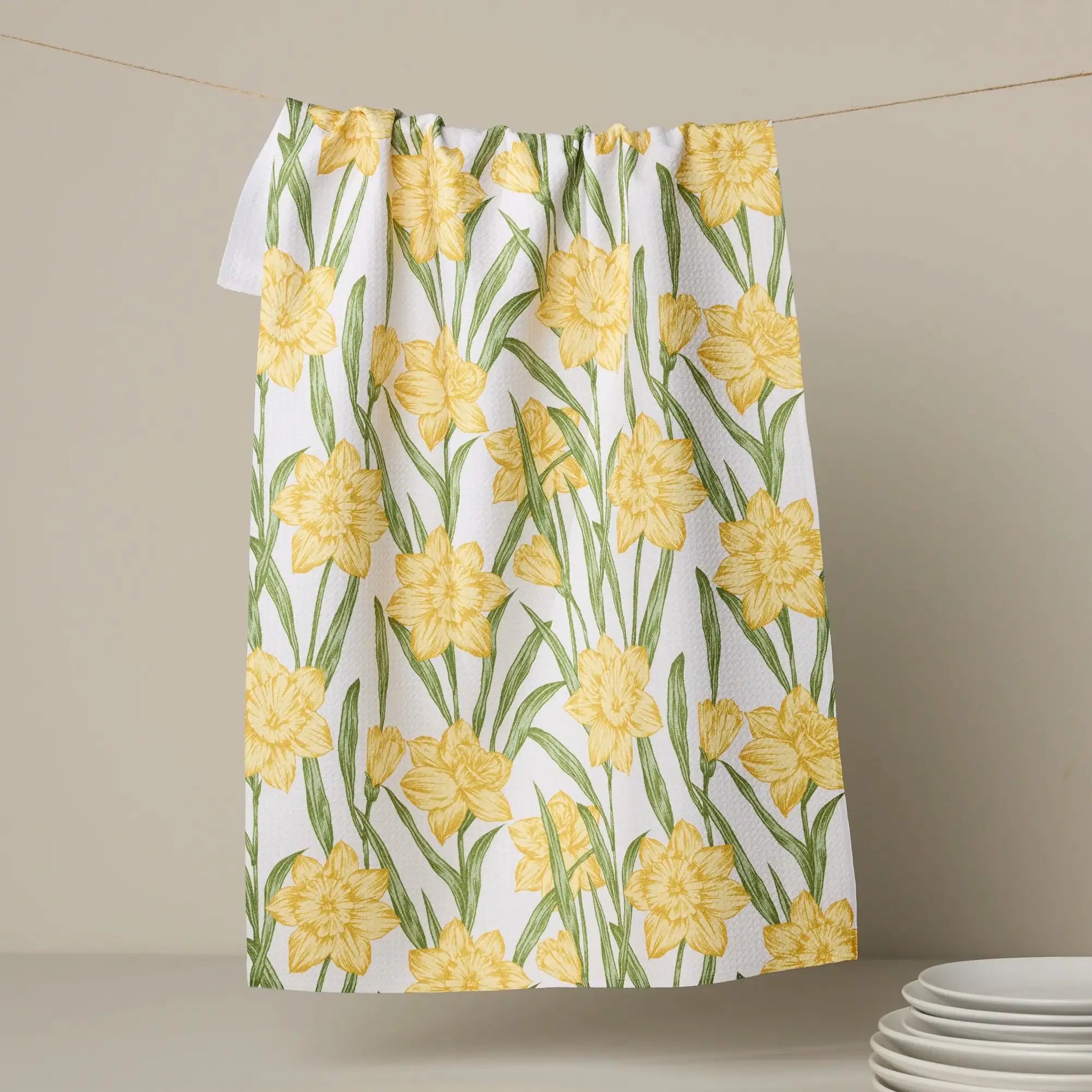 Tea Towel - Daffodil Darling