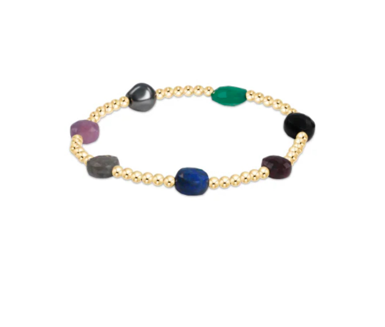 Admire Gold 3mm Bead Bracelet- Hot Mess