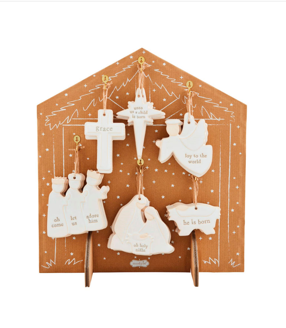 Nativity Ornaments - Assorted