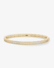 Ashley Pavé Cuff 4mm- Gold