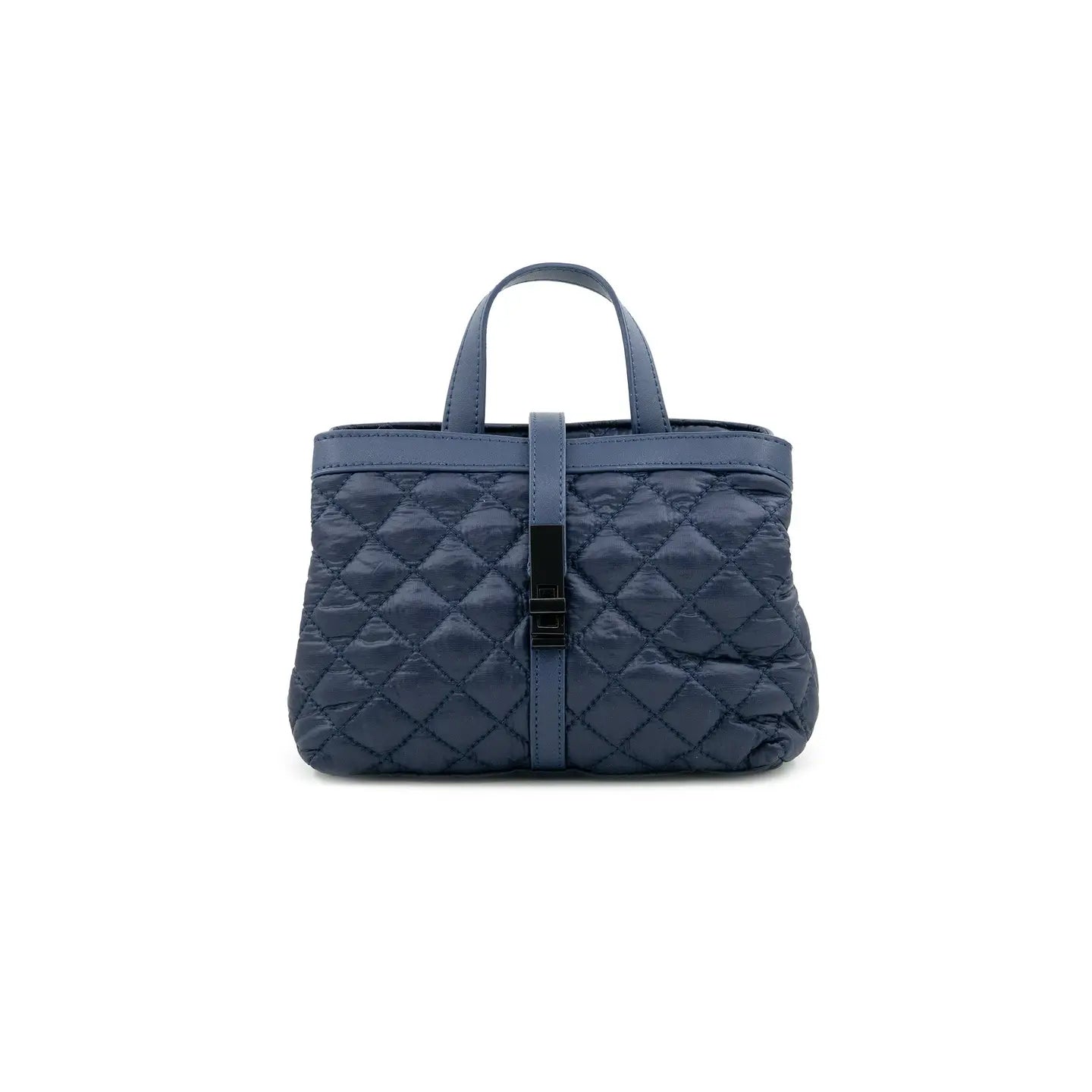 Karim Quilted Bag - Navy