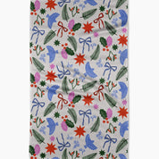 Tea Towel - Christmas Garden Party