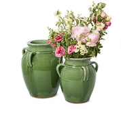 Four Handles Vase / Green