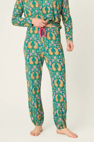 PJ Salvage Jogger Pants - Cheetah Bonitas Dreams