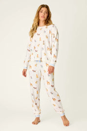 PJ Salvage Pajama Set - Meet Me in Pawris