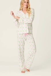 Playful Prints Island Time Open Leg PJ Pants
