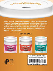 Sip & Solve Mini Word Search Puzzles