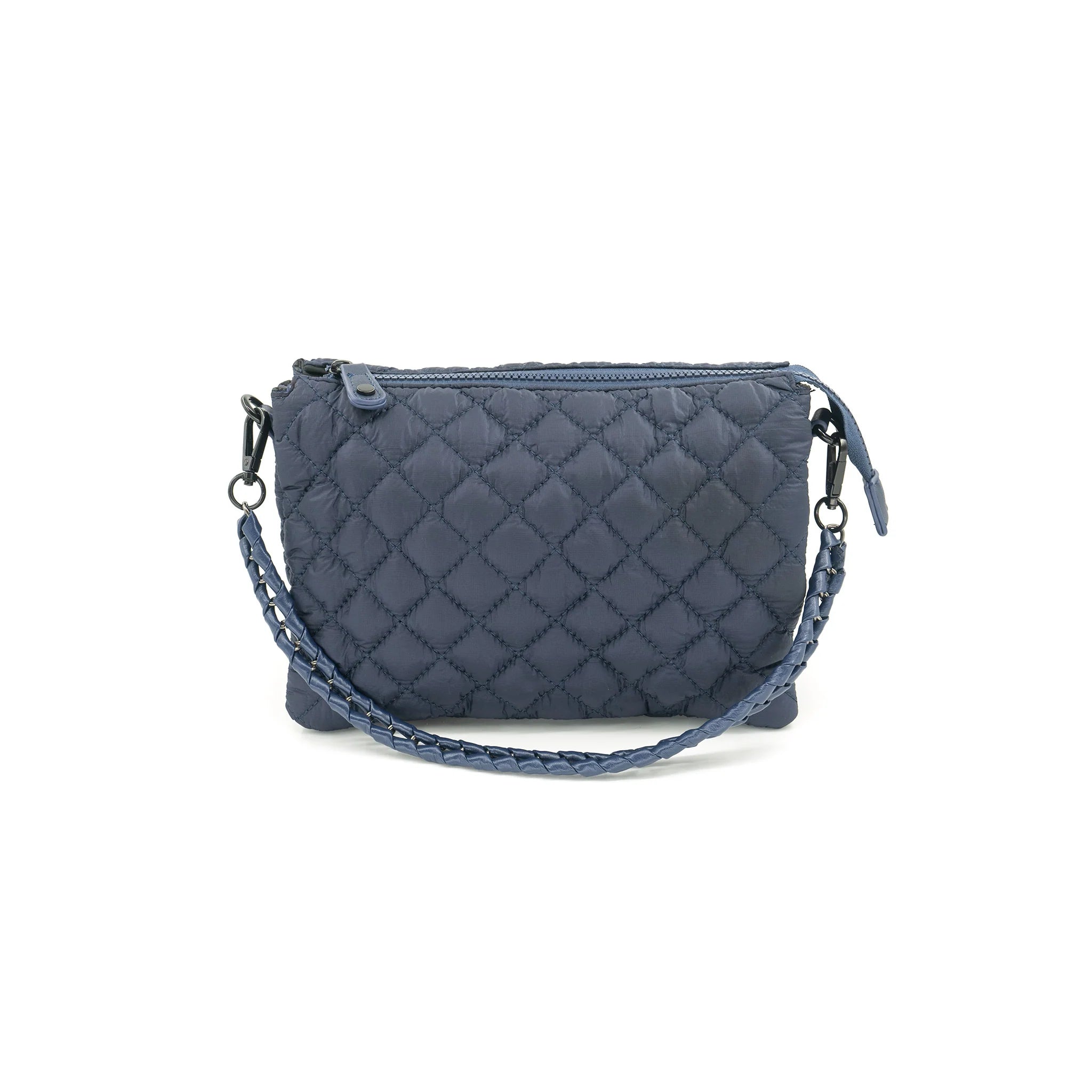 Quilted Bag - Navy