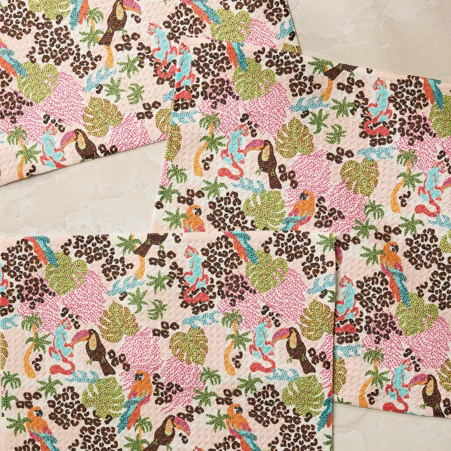 Dishcloth Set - Tropical Hotel