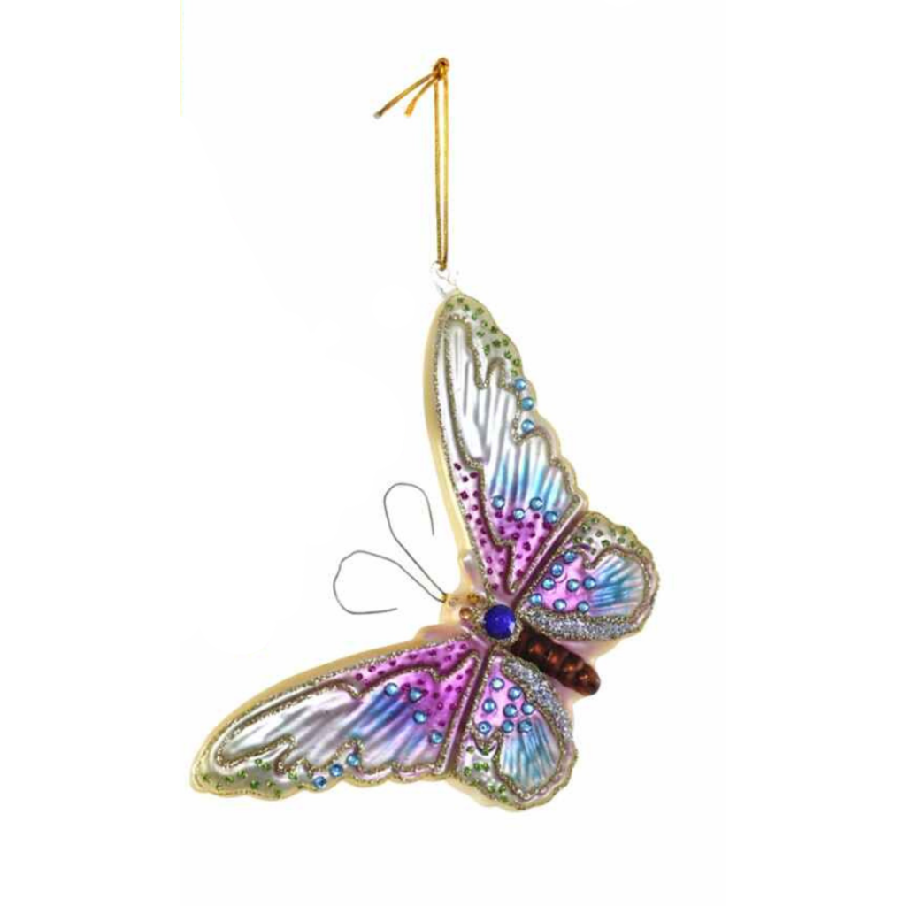 Ornament- Enchanted Papillon-Large Purple