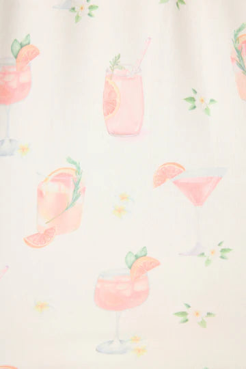 Paloma Mama Sweet Sips Open Leg Pajama Pants
