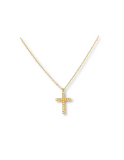 Ada Classic Cross Necklace