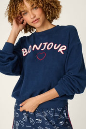 PJ Salvage Boucle Sweater - Bonjour Babe