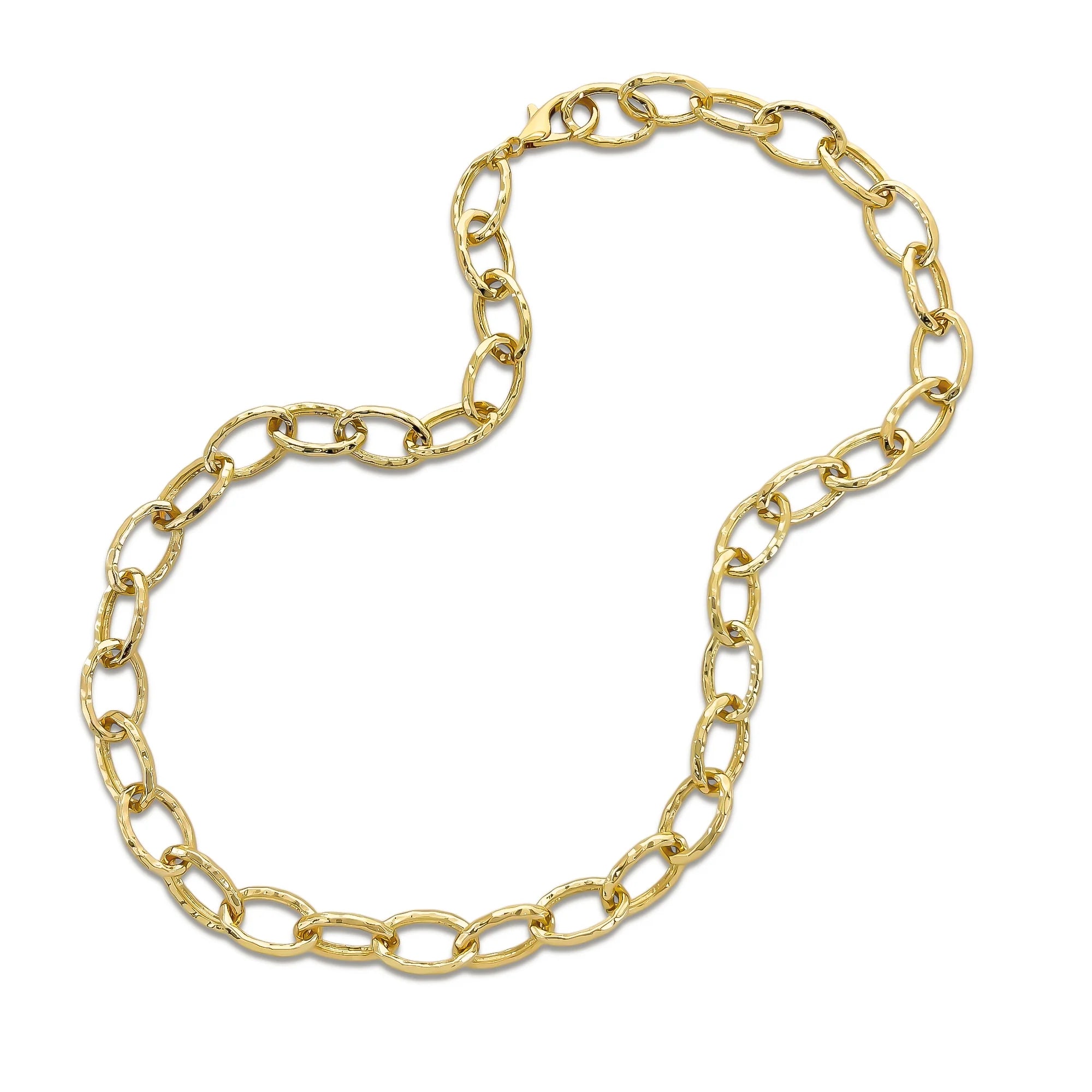 Textured Oval Chain