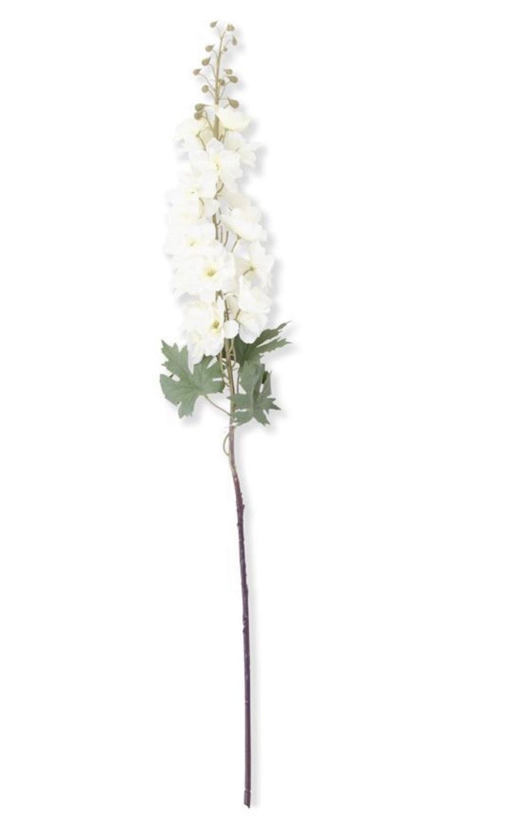 White Delphinium Stem