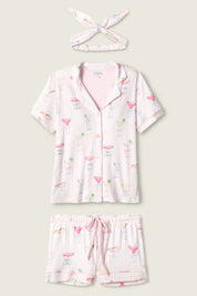 PJ Salvage Pretty Punch 3 Piece Short Set