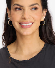 Ashley Rodeo Hoops 1"- Gold