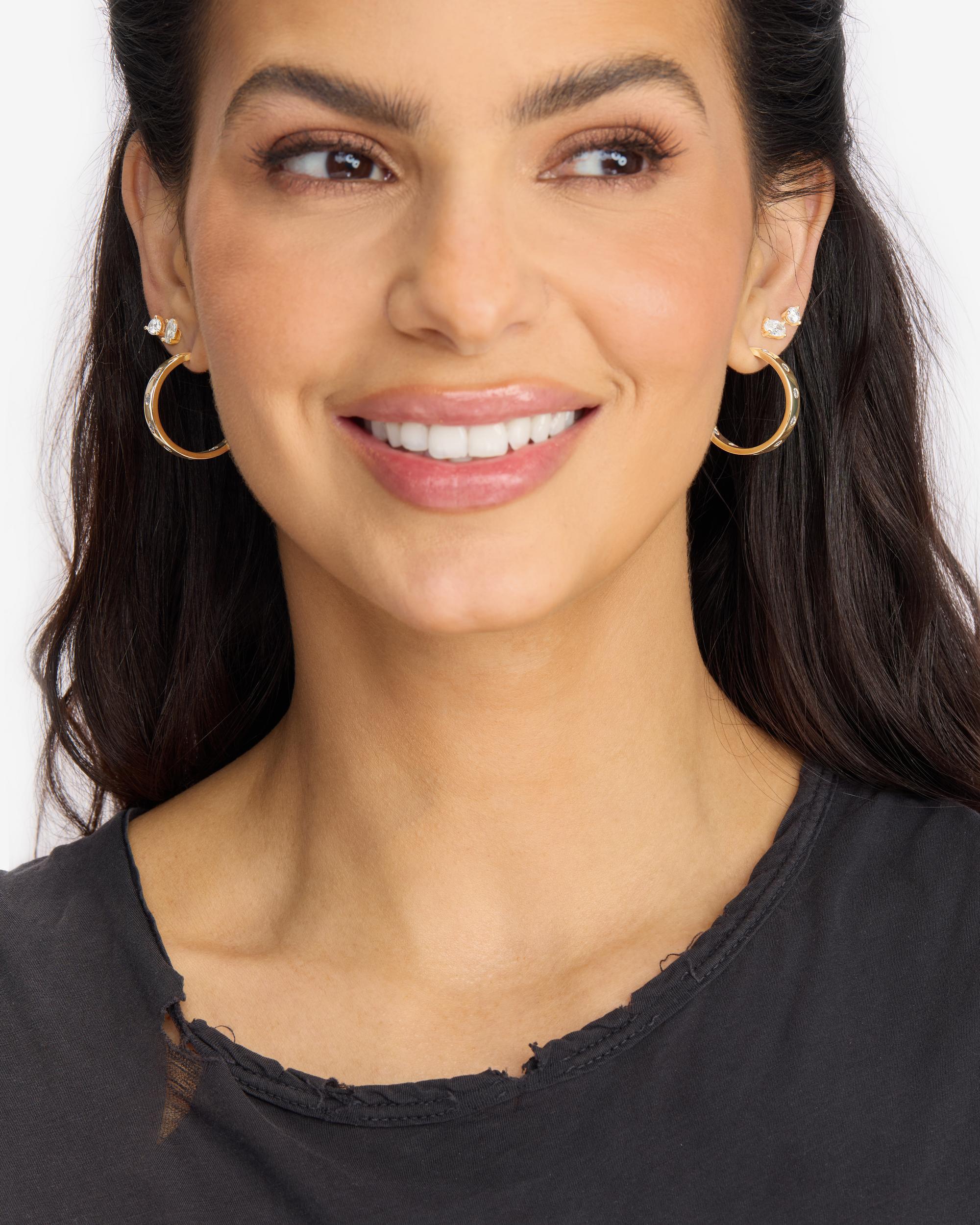 Ashley Rodeo Hoops 1"- Gold