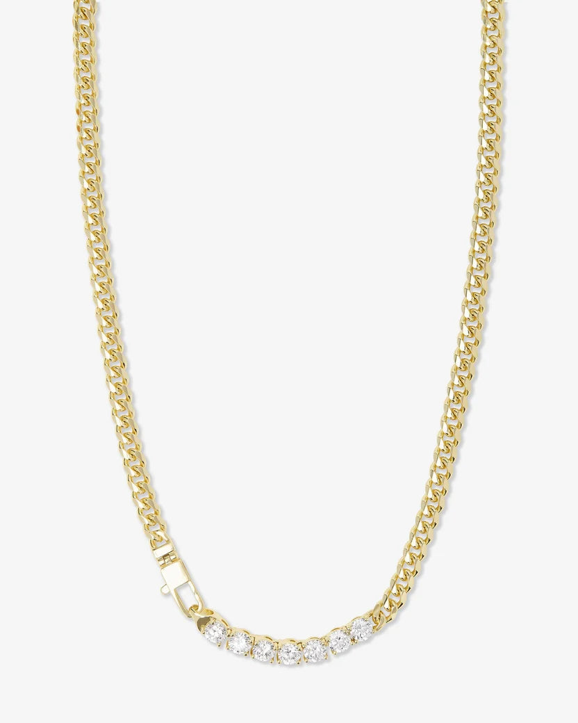Baby Julian Loves Diamonds Necklace 22”