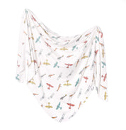 Knit Swaddle Blanket- Ace