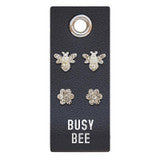 Stud Earrings - Busy Bee