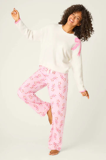 PJ Salvage Long Sleeve- Sweeter Than Sugar Bow Print