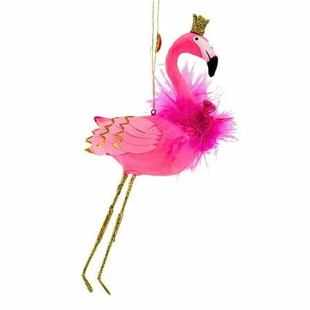 Ornaments- Heraldly Flamingo- Bright Pink