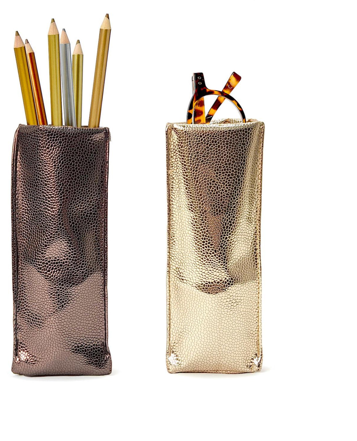 Faux Snake Skin Eyeglass Holder- 2 colors