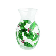 Holly Glass Vase- Small