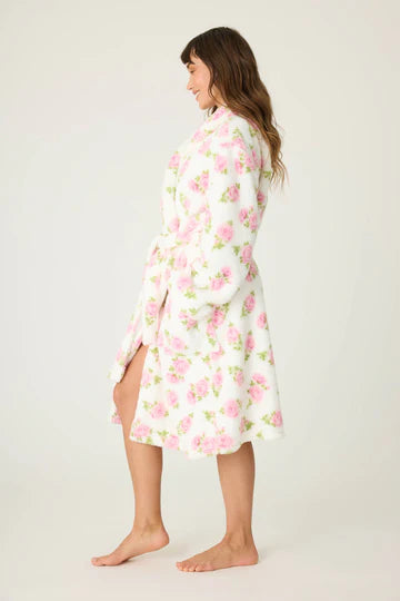 PJ Salvage Luxe Let's Get Cozy Floral Robe