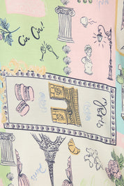 PJ Salvage - Whimsy Postcards From Paris PJ Set