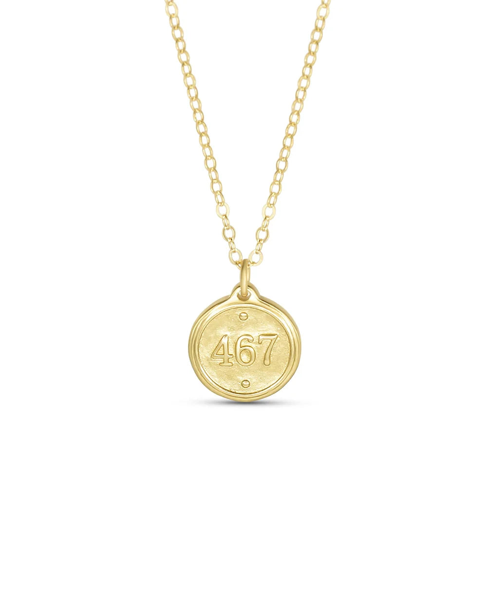 Petite Pendant Necklace / Medium 22" Philippians 4:6-7