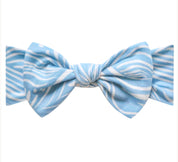 Knit Headband Bow- Surf