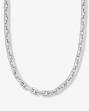 Frankie Chain Necklace 18" - Silver