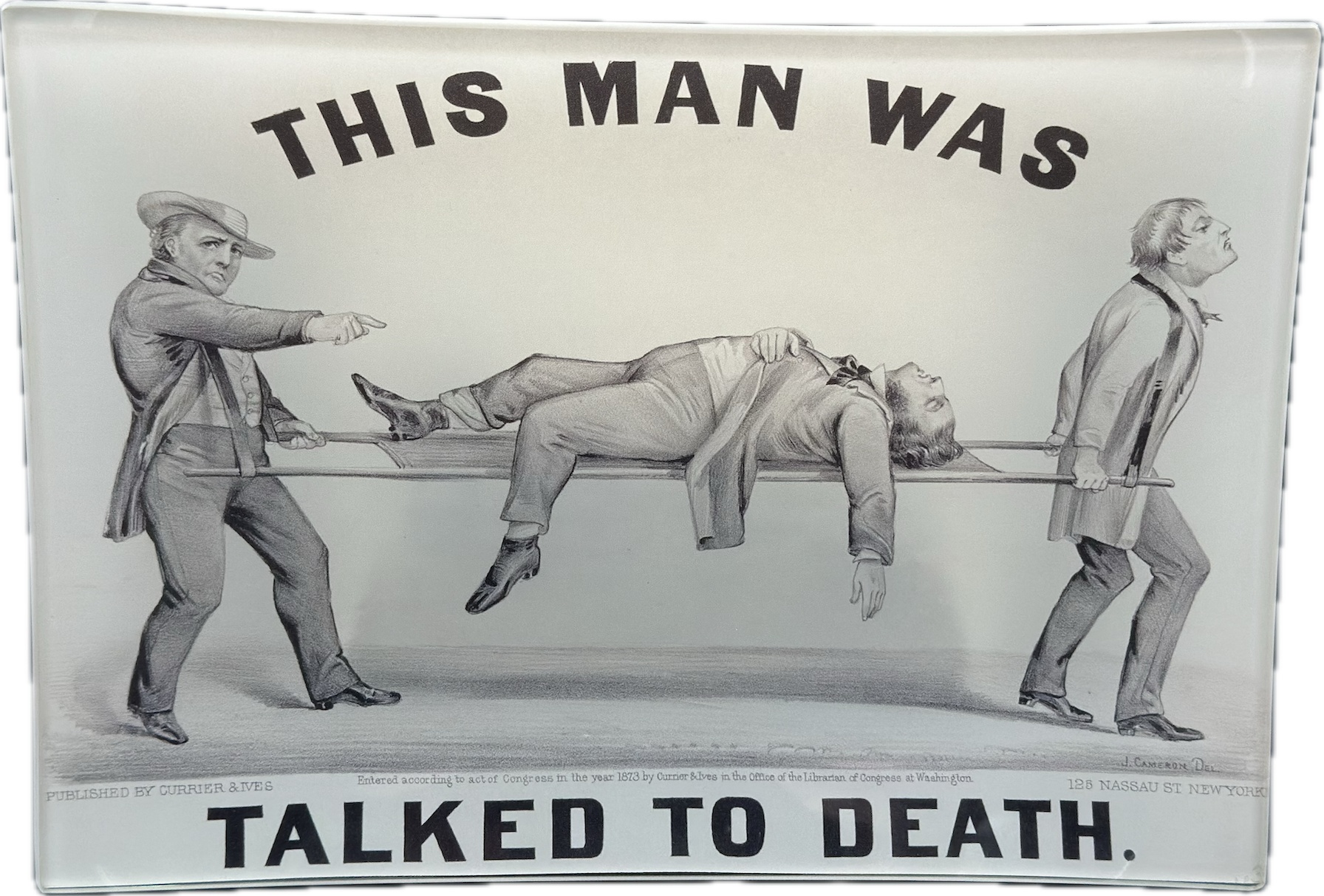 Talked To Death Plate