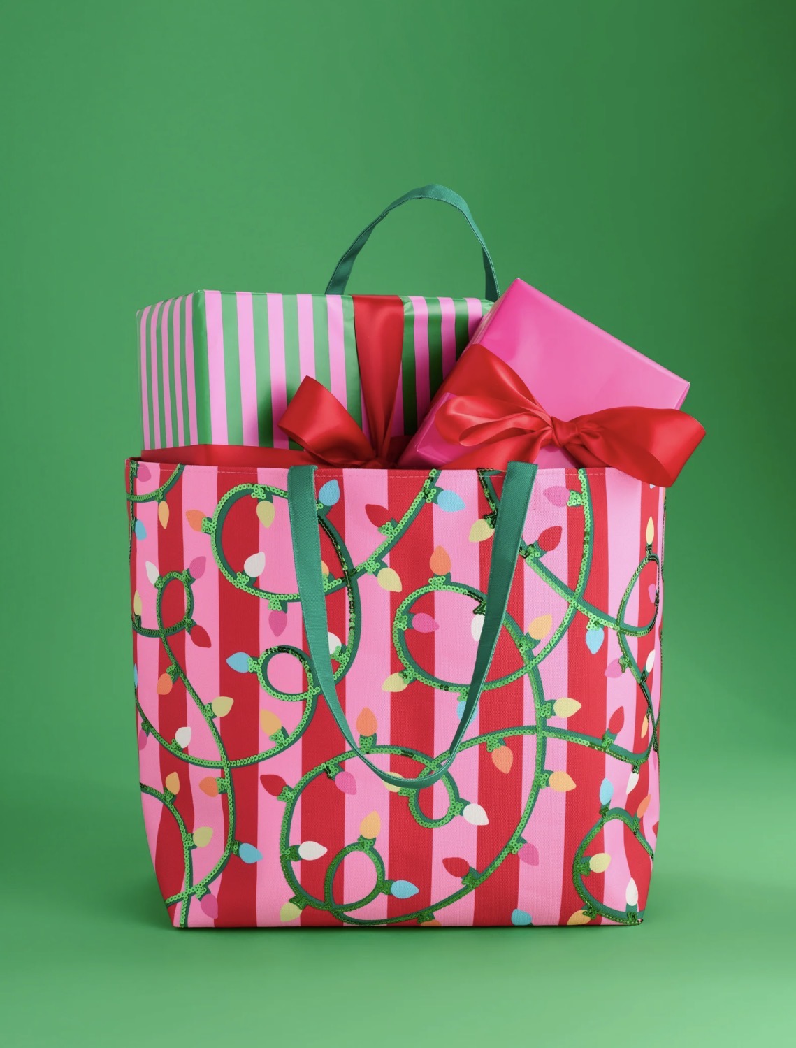 String Lights Gifting Tote, Multi