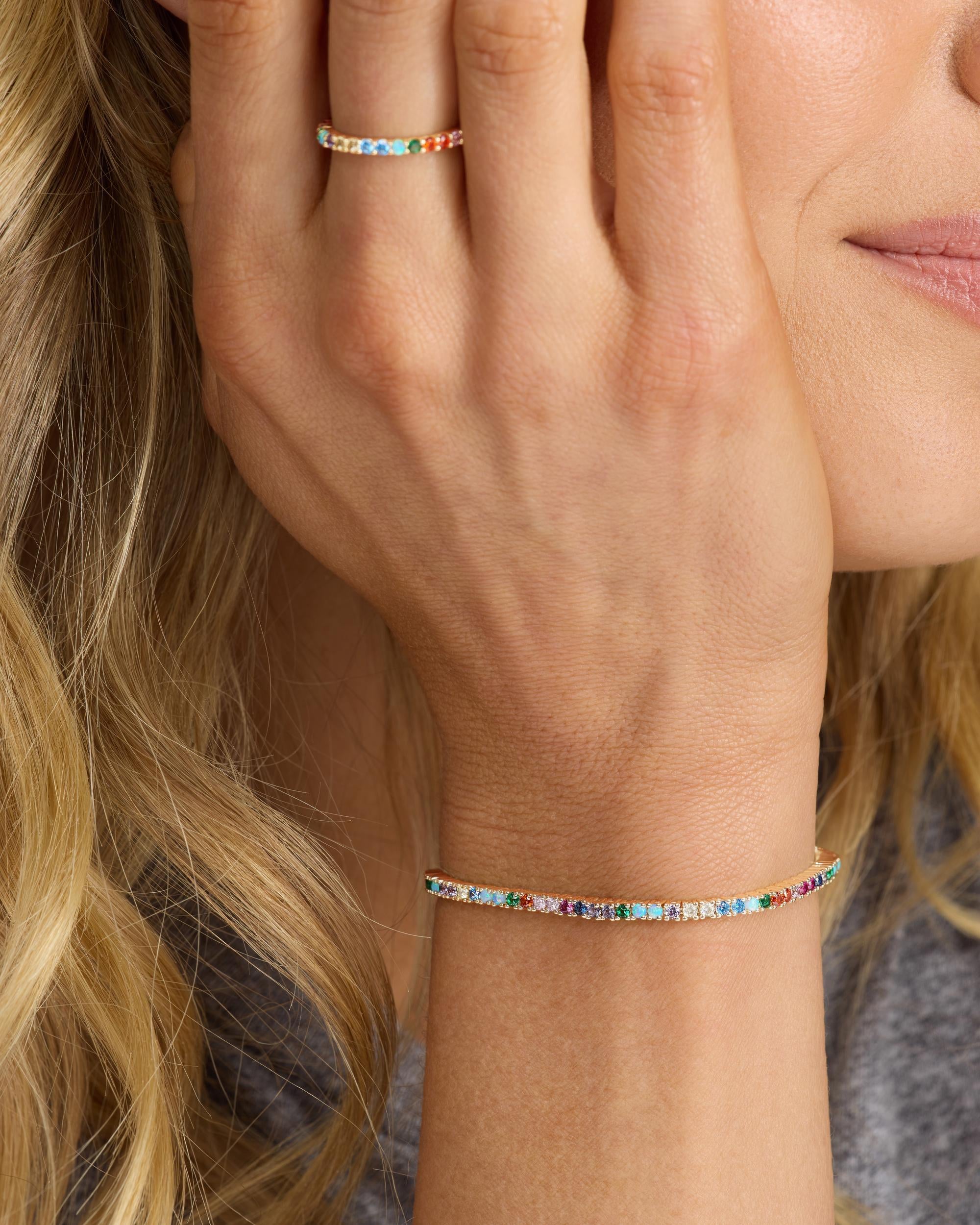 The Baby Heiress Ring - Rainbow