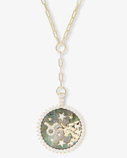 Melinda Maria Zodiac Medallion Necklace