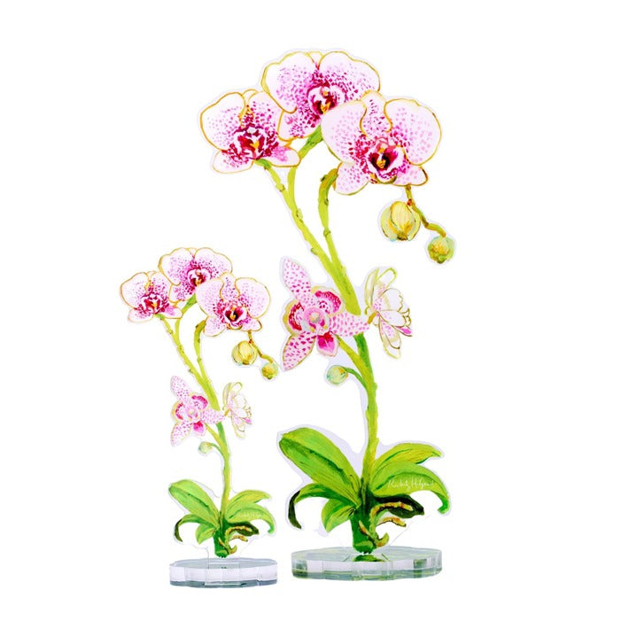 Acrylic Flower Moon Orchid - Large