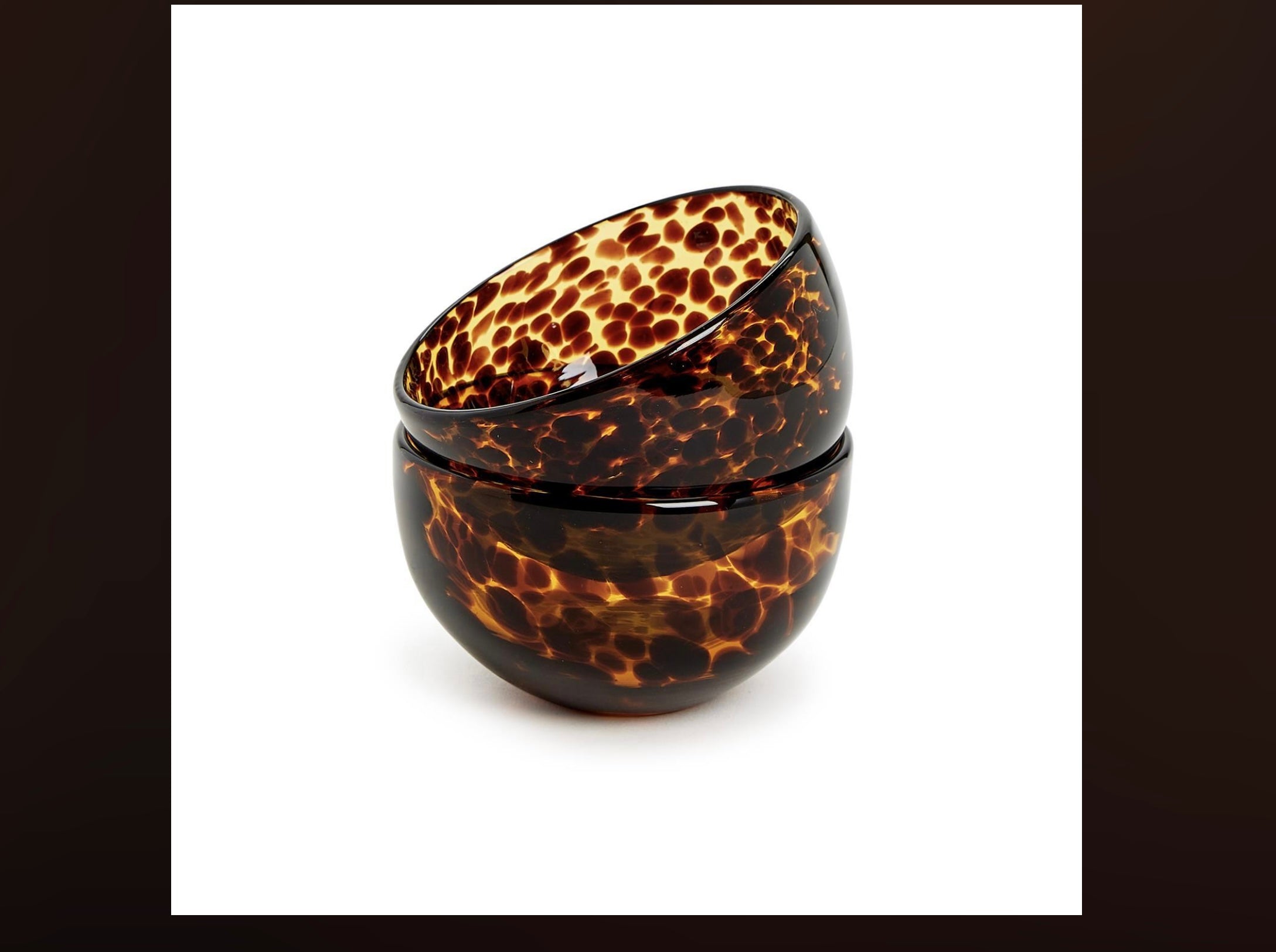 Tidbit Bowl- Tortoise Pumpkin