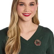 Holiday Brooch - Crystal Assorted