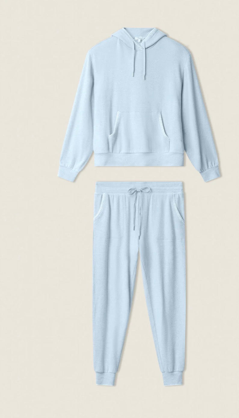 PJ Salvage - Western Blooms Dream Blue Lounge Set