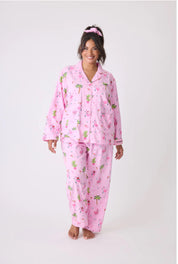 PJ Salvage Flamingo Flannel PJ Set