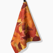 Tea Towel - Watercolor Fallen Leaves