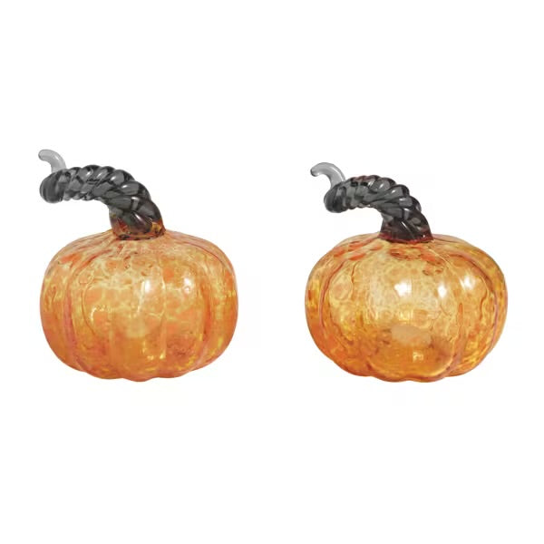 Orange Pumpkin Salt & Pepper Set