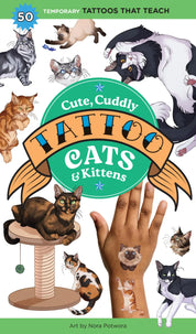 Cute, Cuddly Cat & Kittens Tattoo